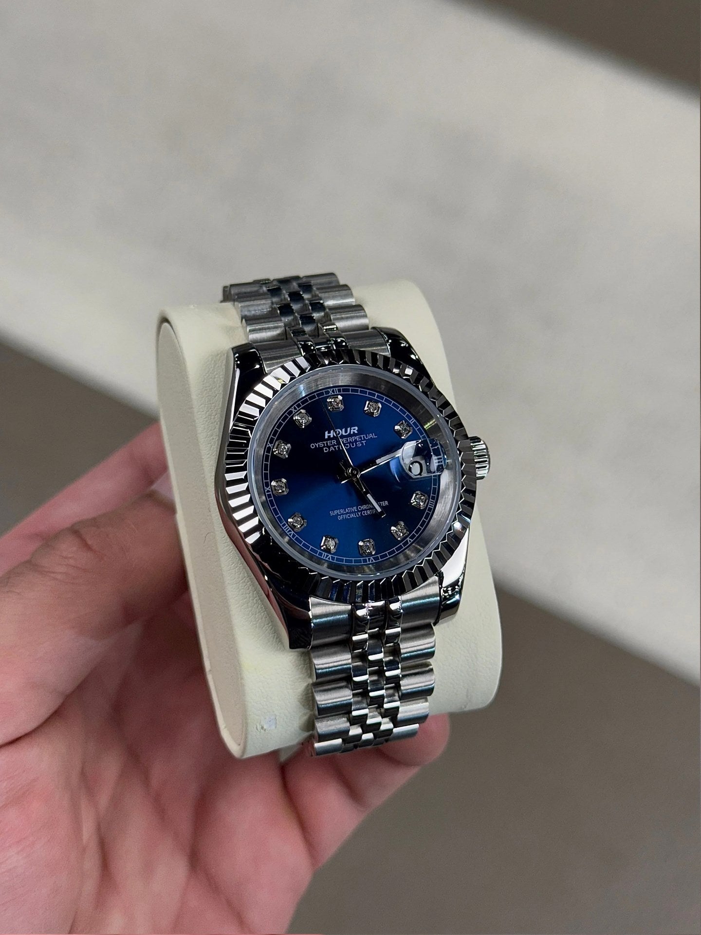 Blue Diamond Dial