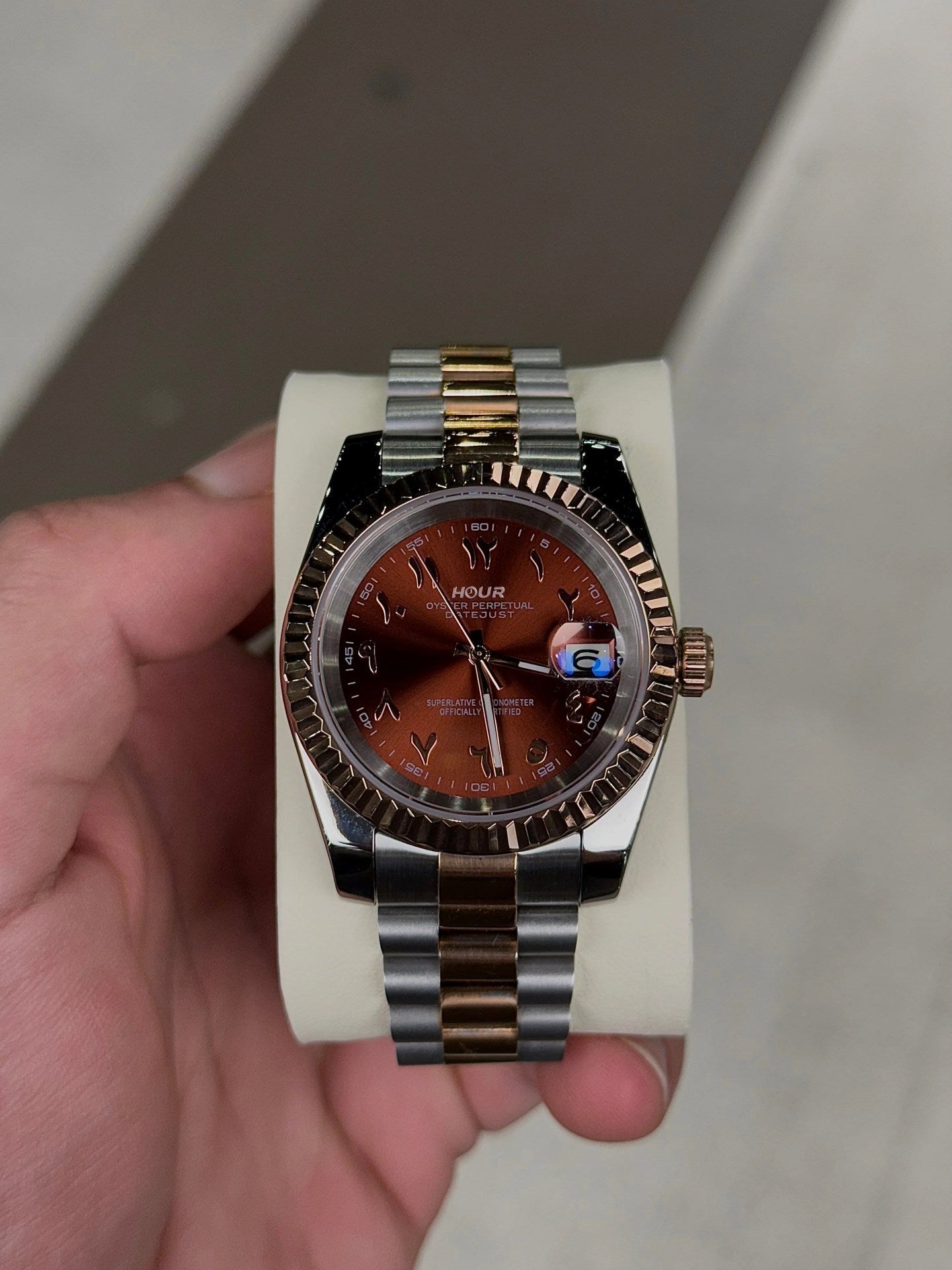 Chocolate Arabic Dial