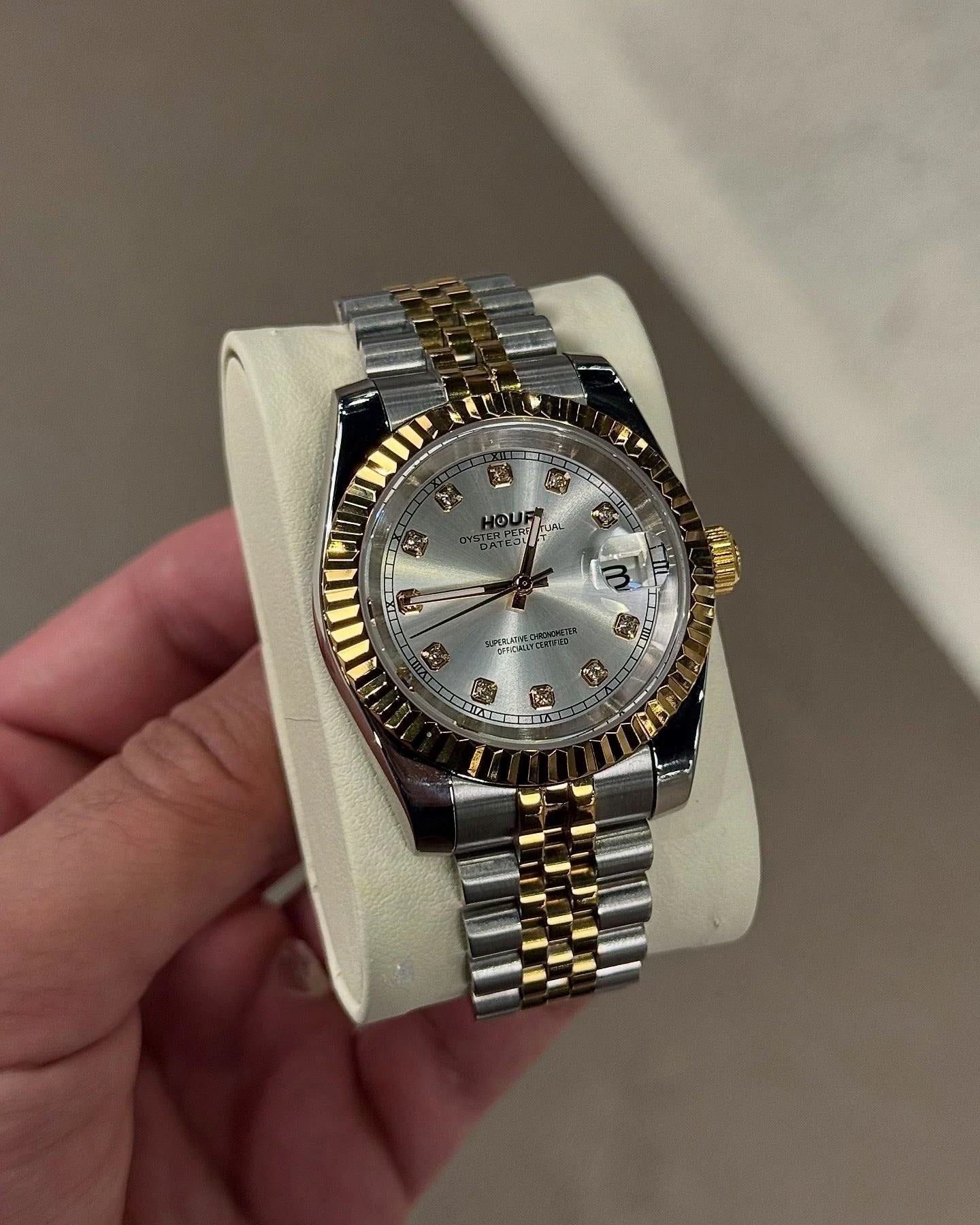 Golden Luxe Diamond Dial