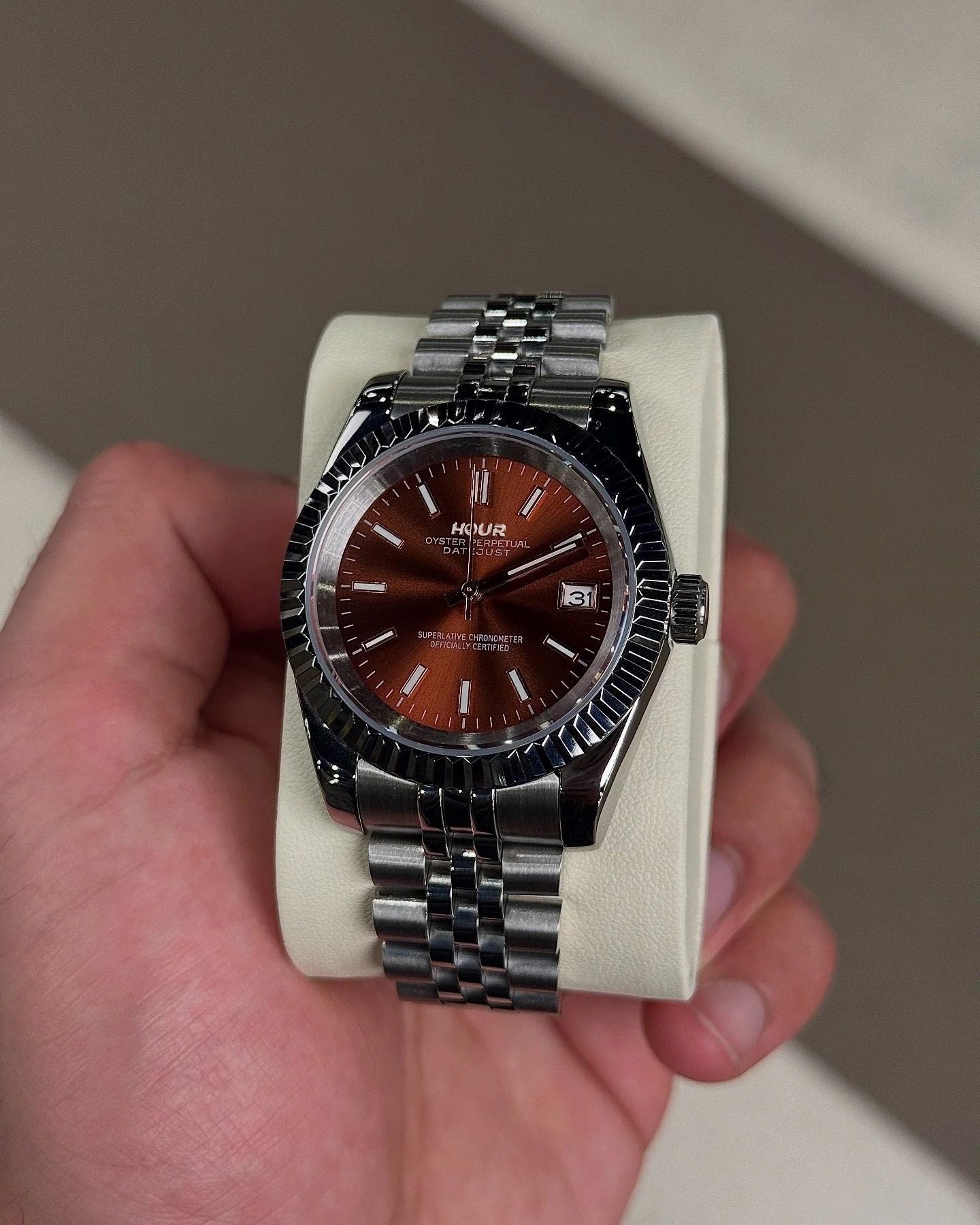 Mocha Brown Dial