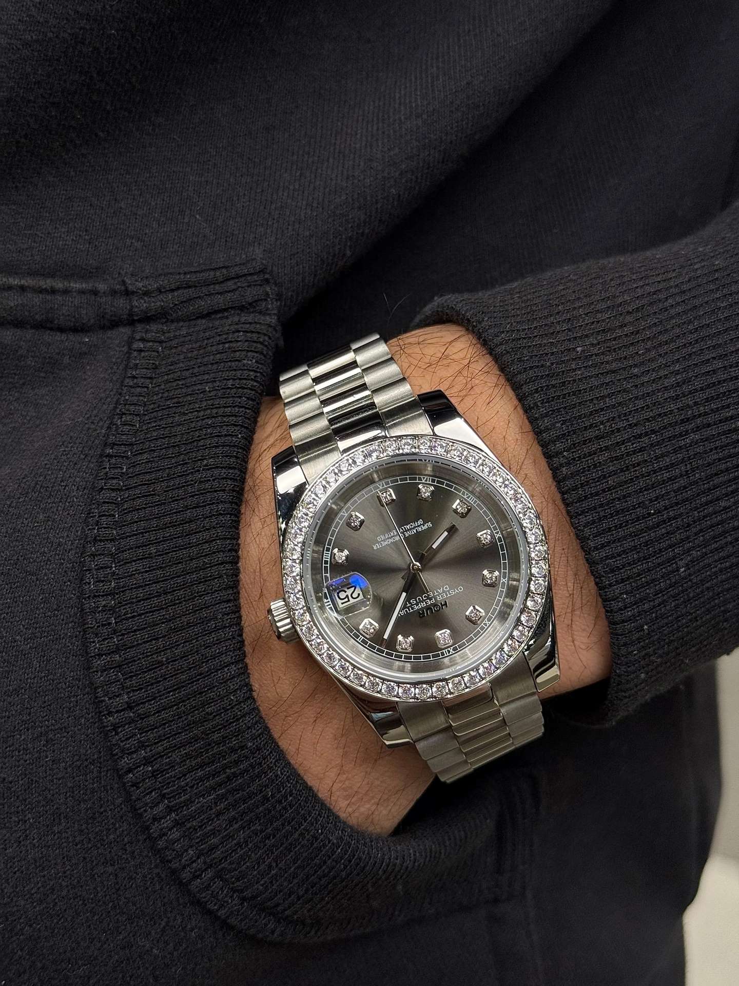 Moonstone Diamond Dial