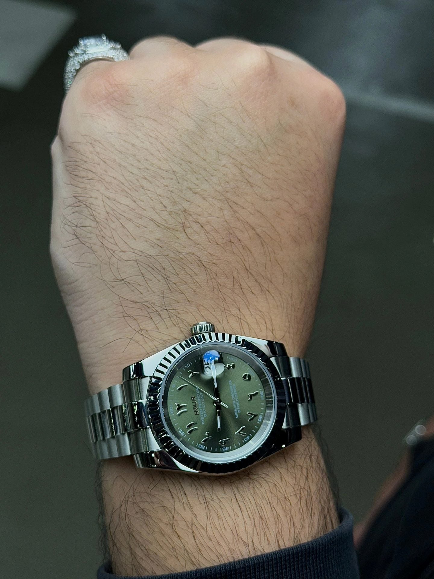 Olive Arabic Dial