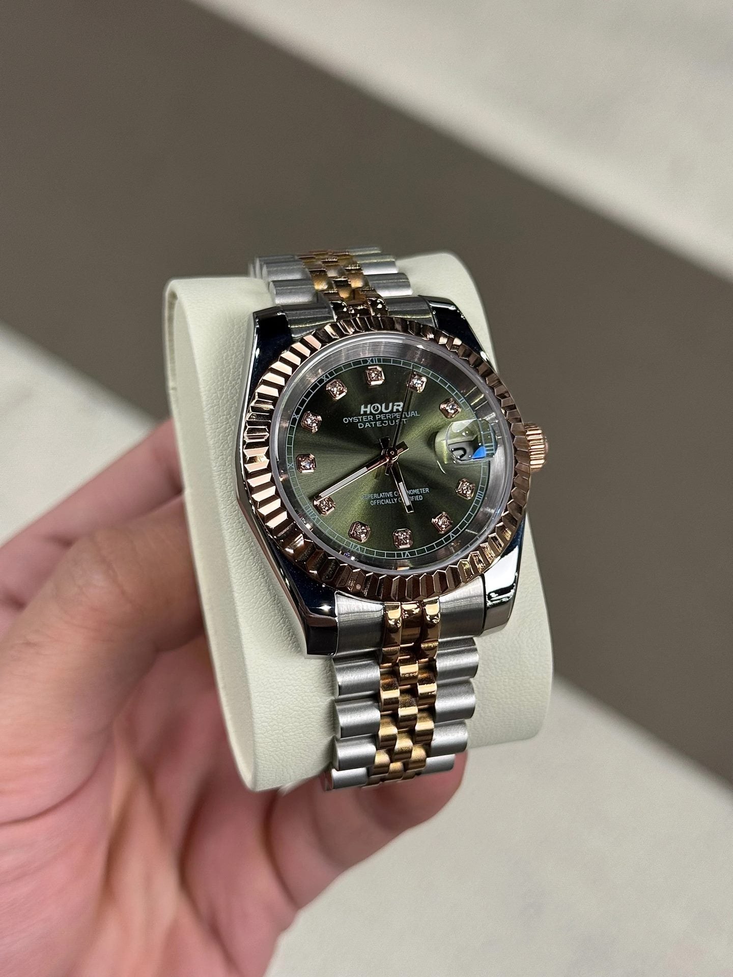 Royalé Olive Diamond Dial