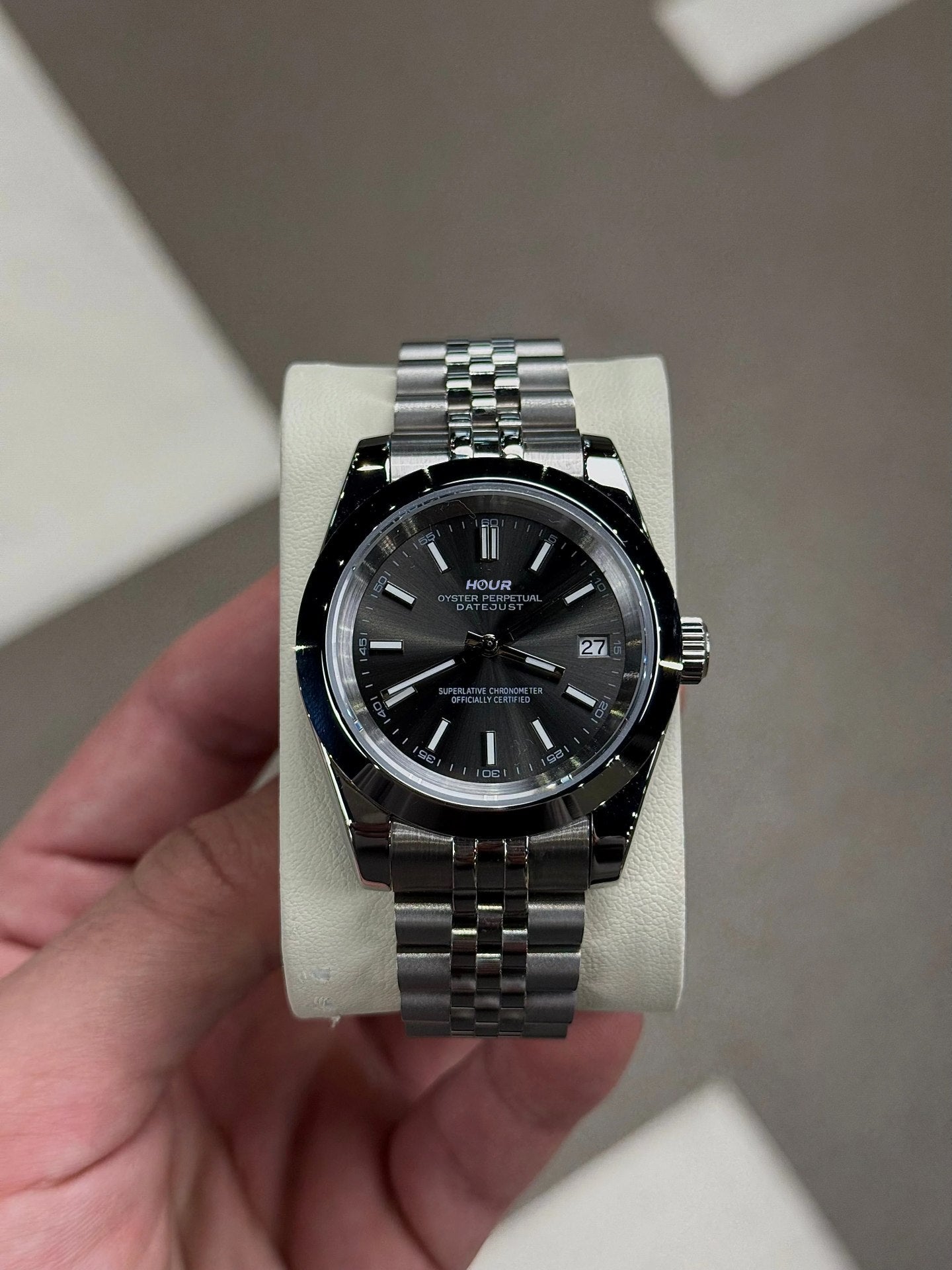 Satin Smoke Dial