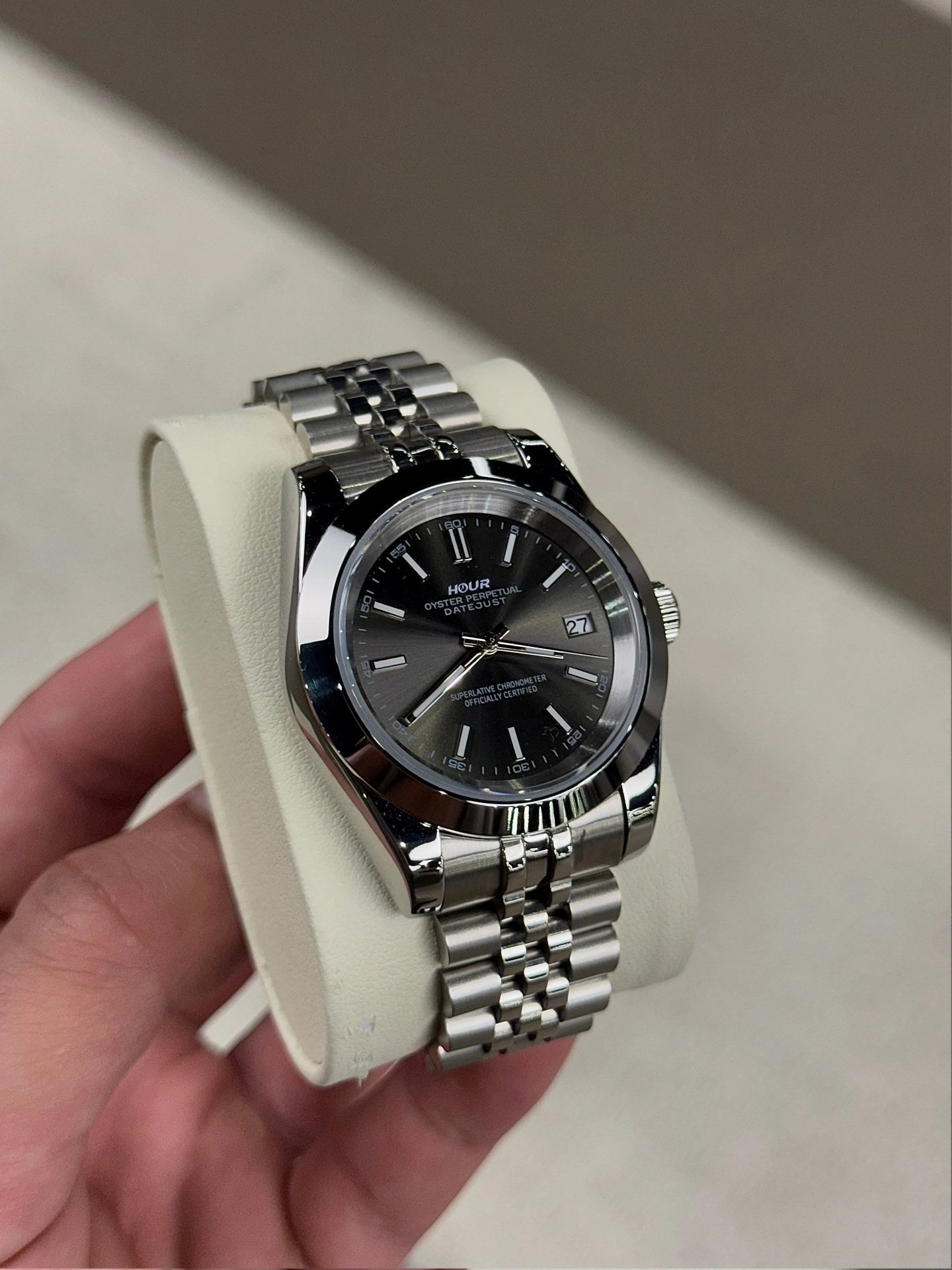 Satin Smoke Dial